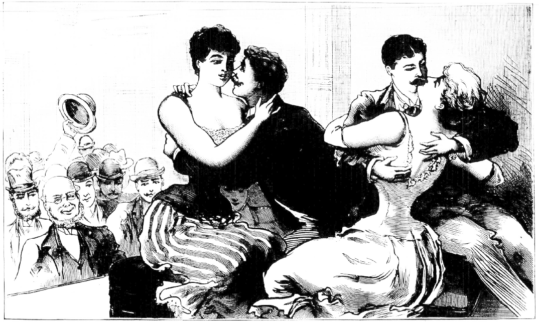 Hugged and Kissed Each Other's Wife